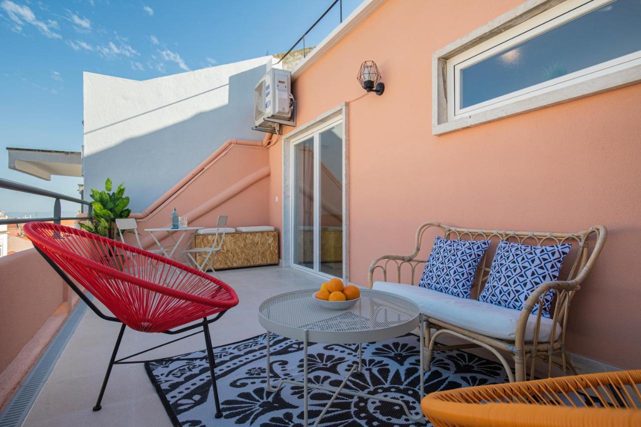 Lovelystay - Sunny 1Bdr Apartment W/Terrace Lisboa Exterior foto